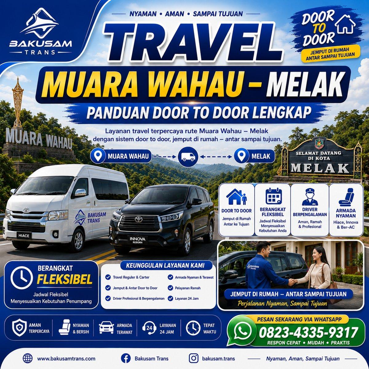 Travel Muara Wahau Ke Melak