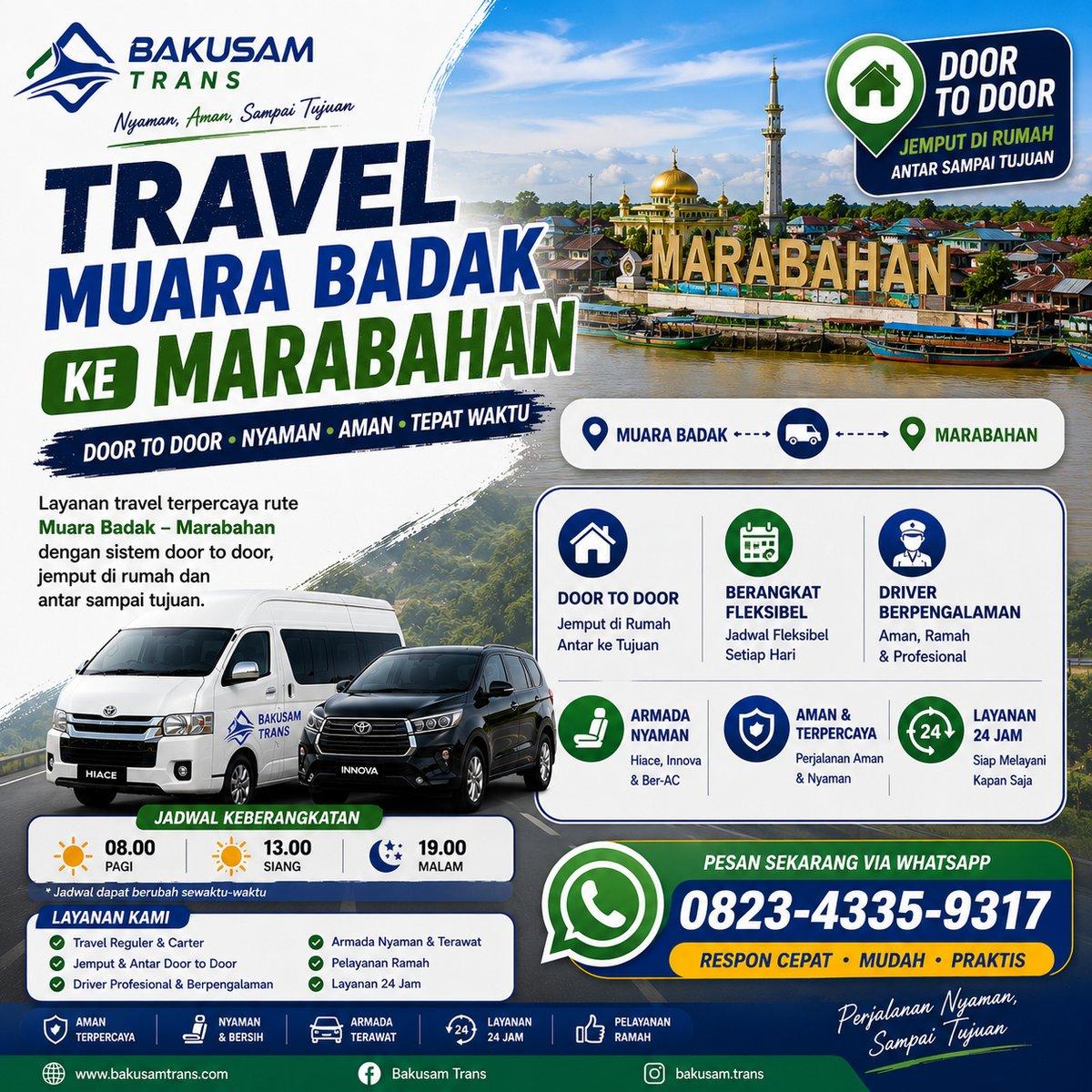 Travel Muara Badak Ke Marabahan