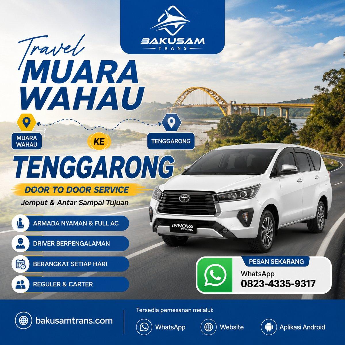 Travel Muara Wahau Ke Tenggarong