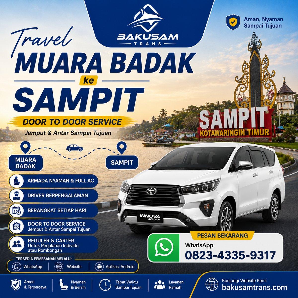 Travel Muara Badak Ke Sampit