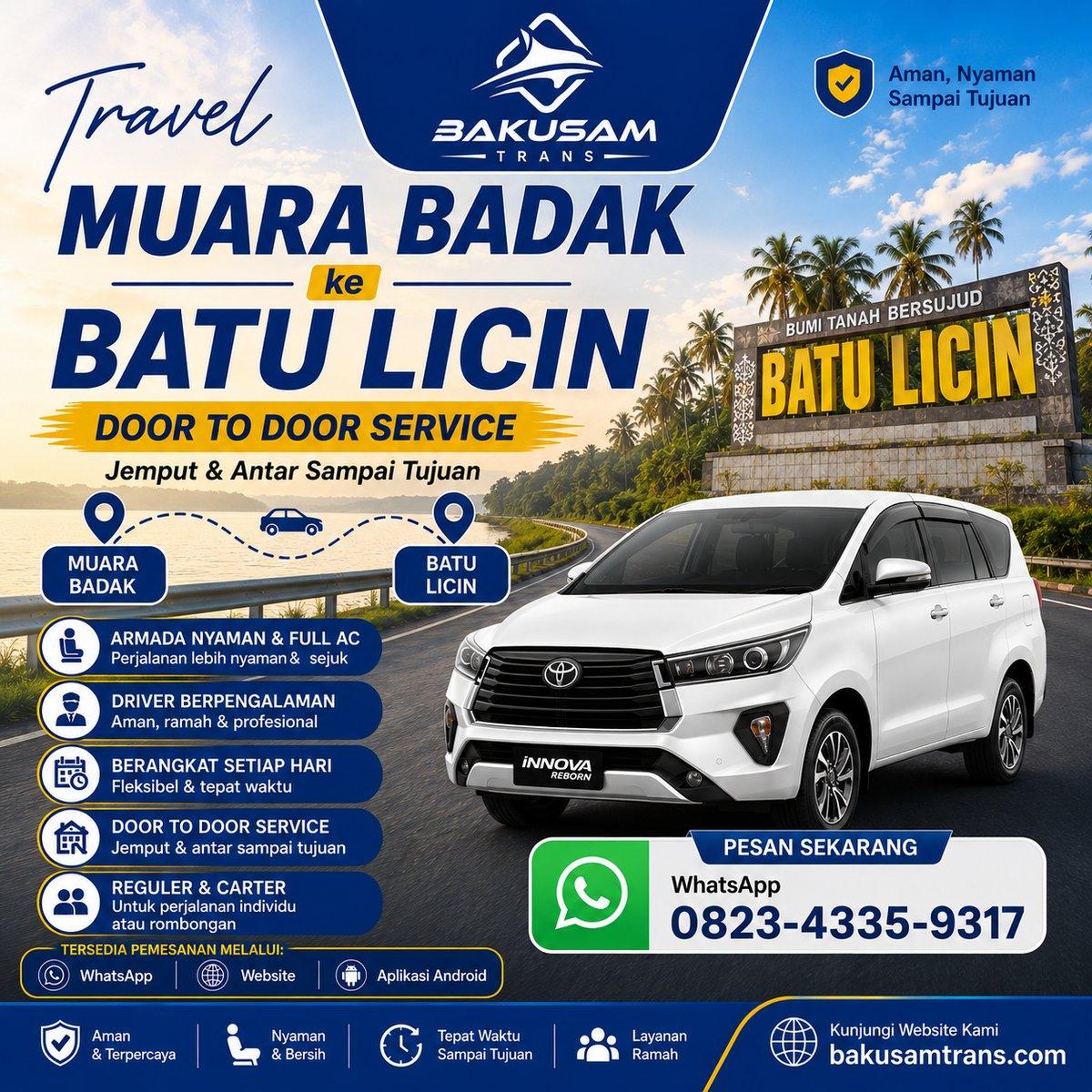 Travel Muara Badak Ke Batu Licin