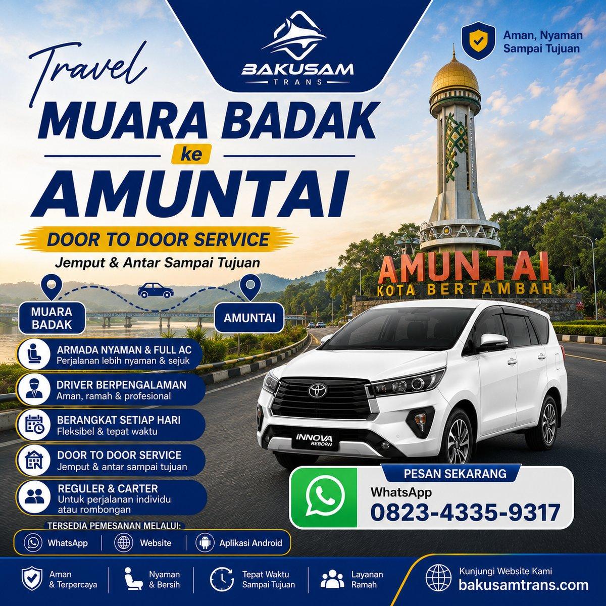 Travel Muara Badak Ke Amuntai