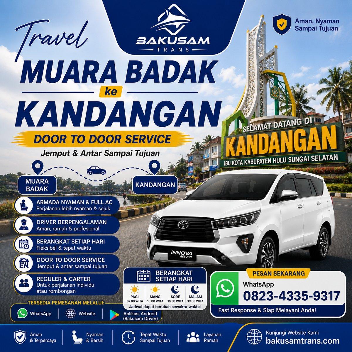 Travel Muara Badak Ke Kandangan