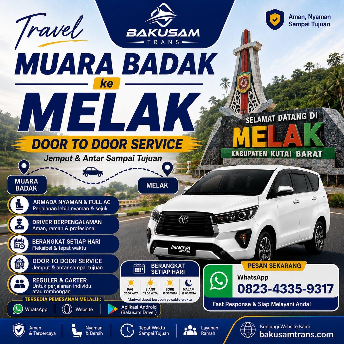 Travel Muara Badak Ke Melak