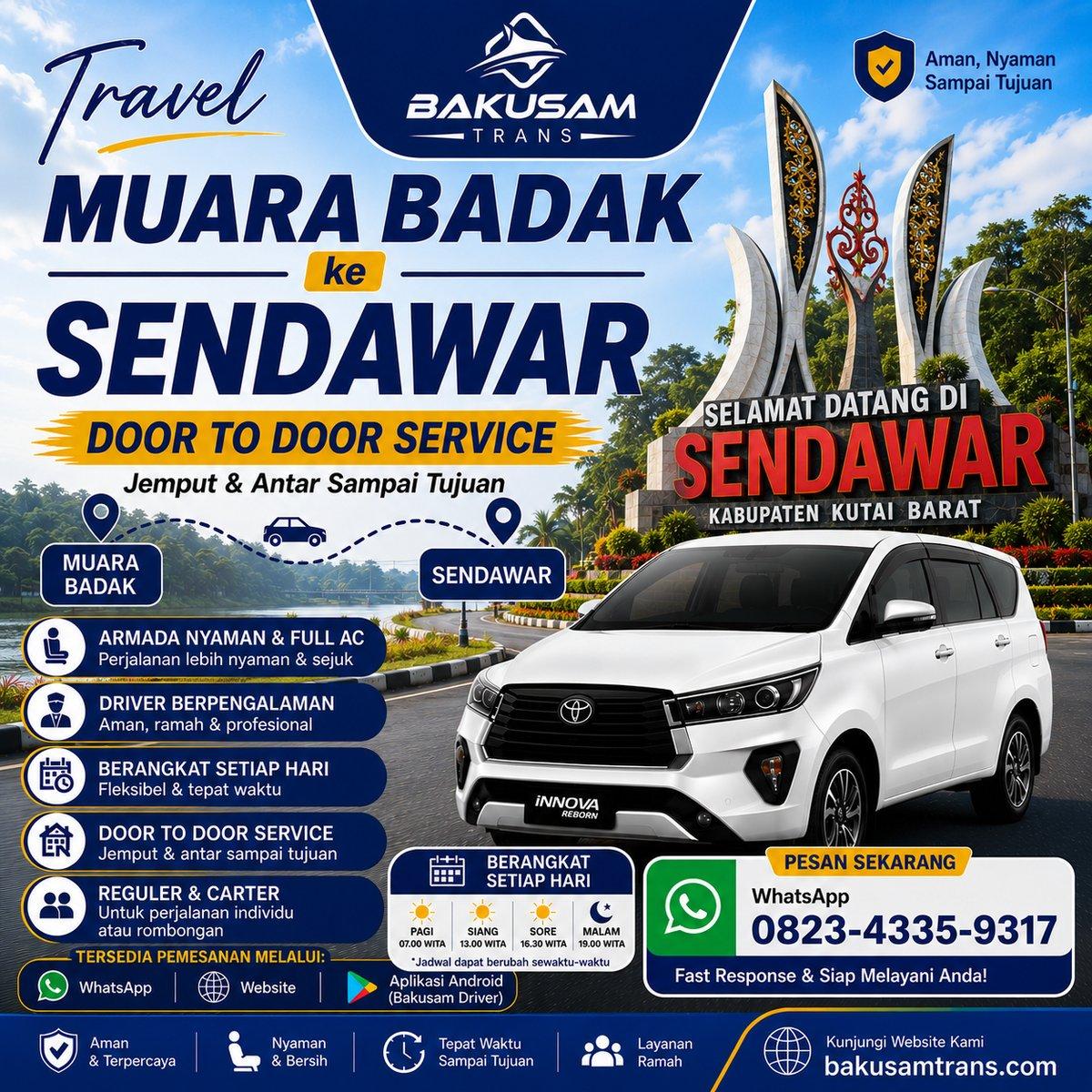 Travel Muara Badak Ke Sendawar