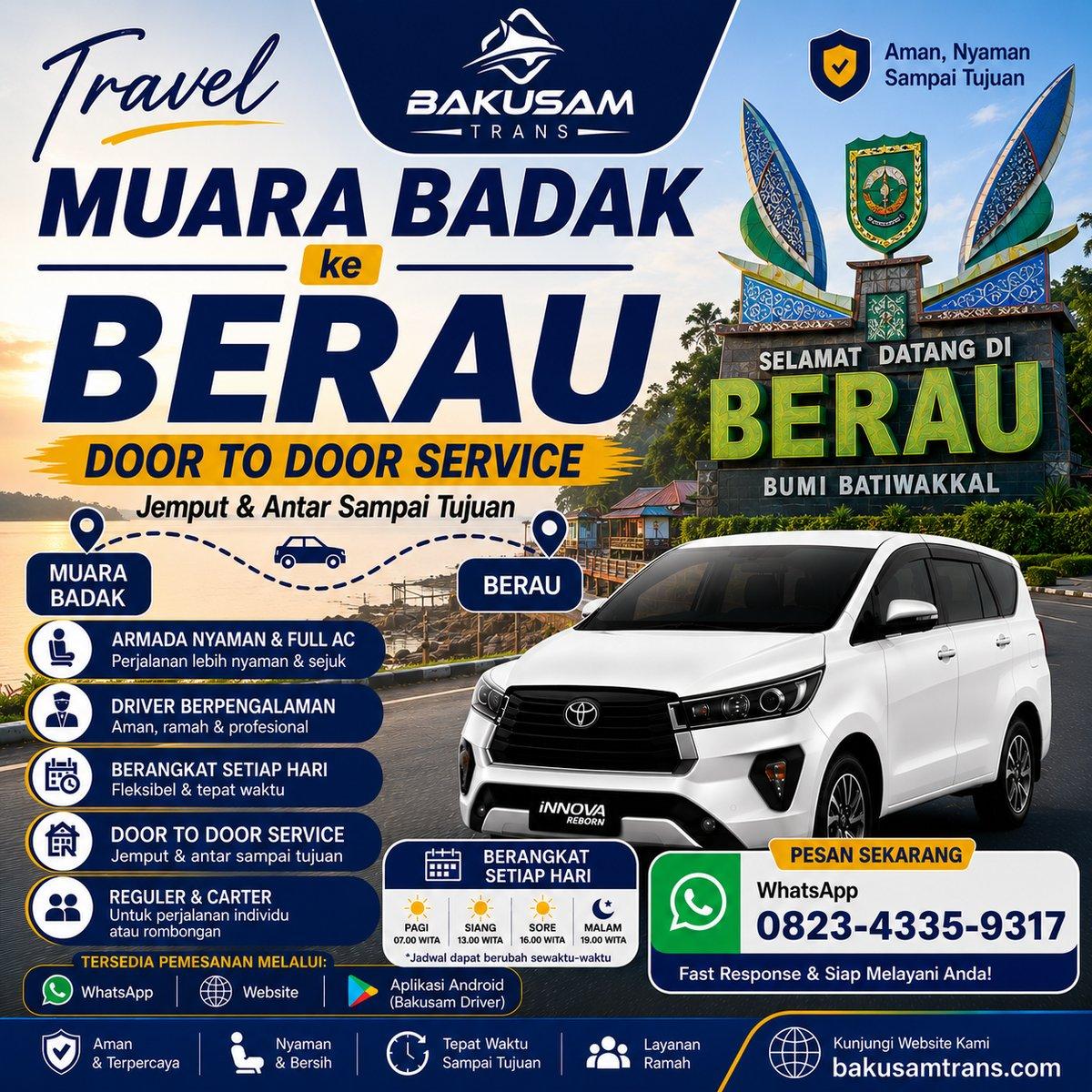 Travel Muara Badak Ke Berau